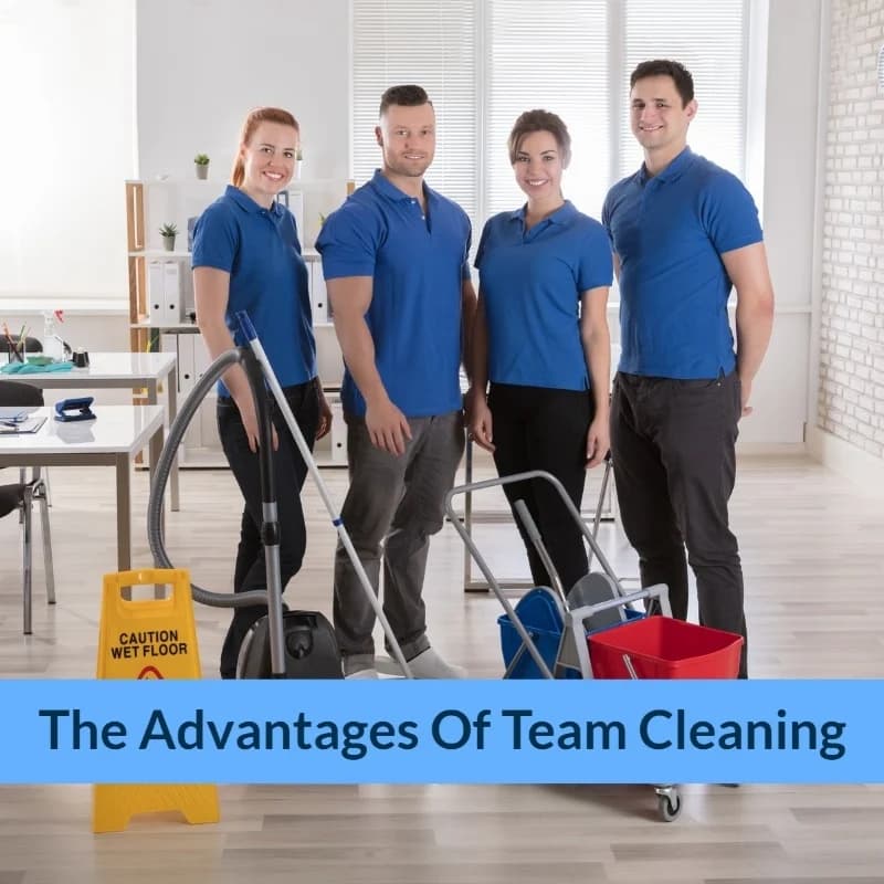 Cleaning team